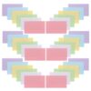600pcs Mini Index Cards for Vocabulary Writing, Ruled Cardstock