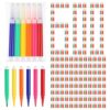 600 Pcs Mini Markers Bulk Short Colored Pen, 3.4 Inch Watercolor Markers