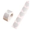 600pcs Scratch Off Stickers Heart DIY Labels for Crafts, 0.98in Paper Sticker Roll