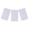 600pcs White Double Sided Ruled Index Cards for School and Study