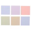 600sheet Colorful Adhesive Notes Square Paper Memo Pad Tearable