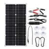 600W Solor Panel Flexible Power Bank Solar Cell Kit