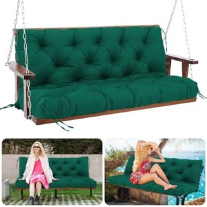 60" / 5 FT Porch Swing Cushions Outdoor, 5" Thick 2-3 seat Swing Cushion
