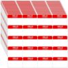 608 Pcs Hello My Name is Stickers, Name Tag Stickers,3"" x2, Red