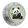 60 Minute Panda Magnetic Kitchen Timer with Loud Alarm