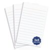 60 Pack 3 x 5 Index Cards Vertical Ruled Thick White Index Cards Lined Flash Cards Blank Red and Blue Ruled Lines Both Sides Note Cards for Record Idea To Do Lists Studying Office School Supplies