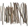 60 Pcs Apple Wood Craft Sticks, Natural Rustic Branches for Decor, Irregular DIY Art Supplies, Assorted 7.8 in and 11.8 in Lengths, Sturdy Wooden Sticks for Crafts and Projects