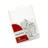 60Pcs Clear Round Flat Push Pins for Display Picture