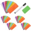60pcs Dry Erase Magnetic Name Tags Labels for Whiteboard Office
