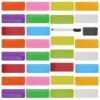 60pcs Magnetic Name Labels Writable Reusable for School Organization