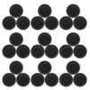60pcs Piggy Bank Plug Replacement Stopper 38mm Rubber Black