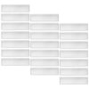 60pcs Self-Adhesive Label Holder Card Pockets for Index Cards
