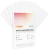 60PK 4X6 Inch Premium White Card Stock Paper 110lb Silky Smooth Cardstock for Post Cards, Invitations, Photo Cards, Card Making