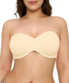 Popilush Strapless Unlined Underwire Bra