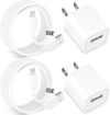 GROODO 2 Pack iPhone Charger