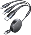 LISEN 3 In 1 Retractable Charger