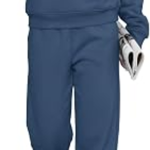 BTFBM Womens 2 Piece Outfits Sweatsuit Fleece Lounge Sets,S,Blue