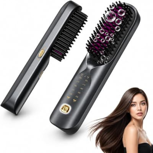BOPCAL Cordless Hair Straightener Brush