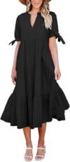 THEENKOLN Casual Midi Dress