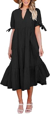 THEENKOLN Casual Midi Dress