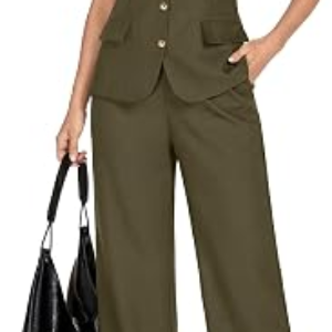FUNLINGO Women Pant Suits
