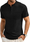 HUMORDREAM Henley Shirts