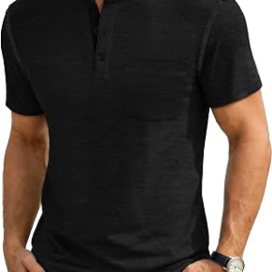 HUMORDREAM Henley Shirts