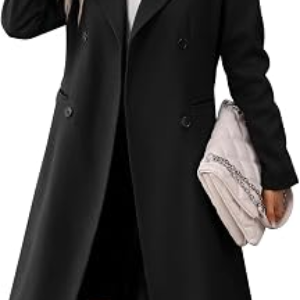 DANEDVI Long Double Breasted Coats
