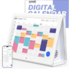 2026 New Upgraded Smart Digital Calendar, Family Planner No Subscription | Wall Planner WiFi Sync Color-Coded Family Schedule, Chore Chart & Meal Plan, HD Interactive Touchscreen Smart Calendar