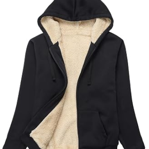 SWISSWELL Hoodies for Women Winter Fleece Sweatshirt Sherpa Lined Jacket