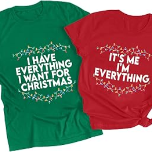 URVATAC Christmas Shirts