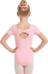 PATPAT Leotards for Girls Dance Leotard with Hair Scrunchie