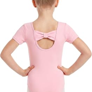 PATPAT Leotards for Girls Dance Leotard with Hair Scrunchie