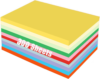 300 Sheets Colored Paper A4 Origami Printer Copy Multipurpose Printing Paper for DIY Craft Scrapbook Office 8.3″ X 11.7″, 10 Assorted Colors（70 gsm）