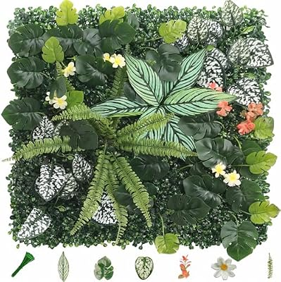 WANDERROOT 4 Pack Grass Wall Panels