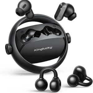 KINGLUCKY 2-in-1 Wireless Earbuds