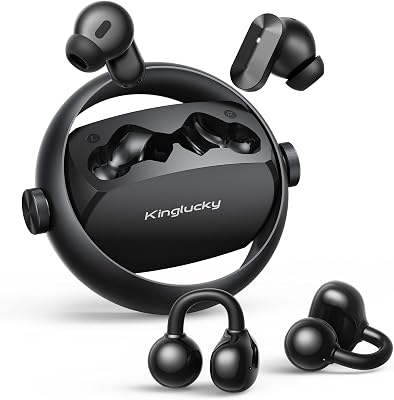 KINGLUCKY 2-in-1 Wireless Earbuds