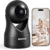 owltron Indoor Security Camera 2K, 360°2.4G WiFi Cameras for Home Security for Baby/Pet/Elder/Nanny with Night Vision, Motion Detection & App Control, Baby Monitor Works with Alexa & Google Assistant