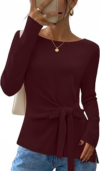 MEROKEETY Womens Sweaters