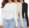 EKOUAER 3 Pack Long Sleeve Shirts