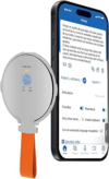 Language Translator Device for All Languages, Pocket AI Real Time Translation Device, Voice/Word/Photo/Call/Offline Translate for Travel, Business & Learning (Silvery)