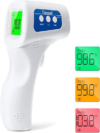 Berrcom Digital Non Contact Infrared Forehead Thermometer Contactless Thermometer 3 in 1 for Kids Infant Adult Fever Check Thermometer Temperature Gun for Baby
