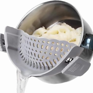 LIBOYIXI Clip On Strainer Silicone