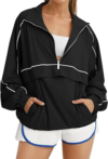 FISOEW Womens Quarter Zip Pullover