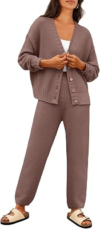 Free People Dupes LILLUSORY Women 2 Piece Sweater Matching Lounge Sets