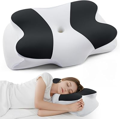 DONAMA Cervical Pillow Ergonomic Memory Foam Pillow for Neck Support