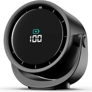 YOSHENMO Portable Desk Fan for Bedroom