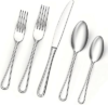 BEWOS 20 Piece Stainless Steel Silverware Set – Service for 4 Mirror Polished Flatware Set, Knife Fork Spoon Combination, Silverware Set for Home and Restaurant Use, Dishwasher Safe