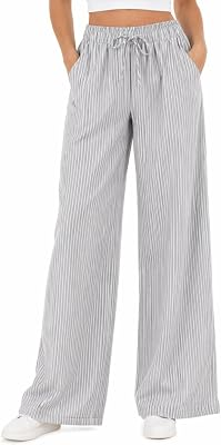 OSCROBIE Striped Pants
