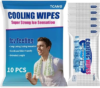 TCANG 10 Pack Cooling Body Wipes